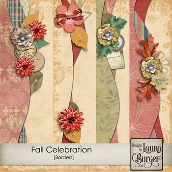 Fall Celebration Borders
