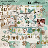 Winter Woodland Page Pak