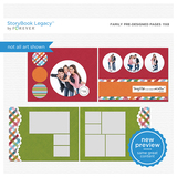 Family Predesigned Pages 11x8.5