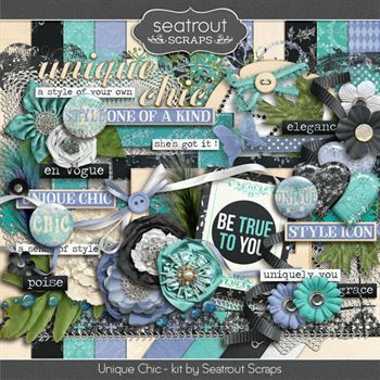 Unique Chic Kit | Digital Art