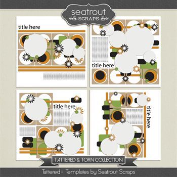 Tattered And Torn Collection - Tattered Templates