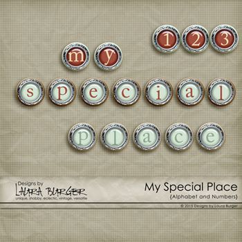 My Special Place Alphabet Sets