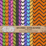 Cute Spooks Glitter Zig Papers