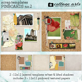 Scrap Templates - Pinboards 2