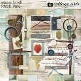 Winter Birch Page Pak