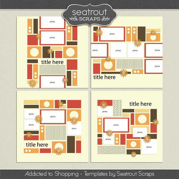 Shopping Addiction Templates