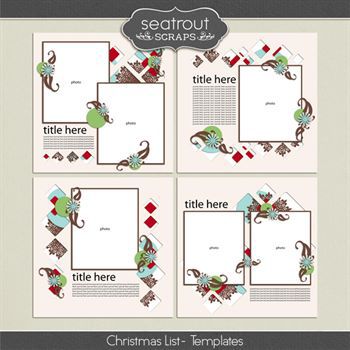 Christmas List - Templates