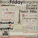 Sweet November Wordart