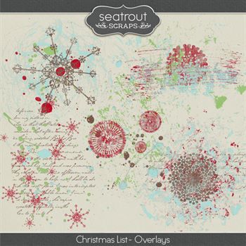 Christmas List - Overlays