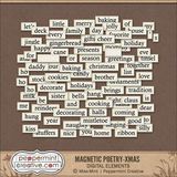Magnetic Poetry - Christmas