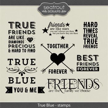 True Blue Stamps