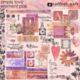 Simply Love Element Pak With Alphaset