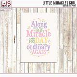 Little Miracle Girl - 5x7 Digital Art Print