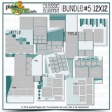 12x12 Classic Blueprint Bundle #5