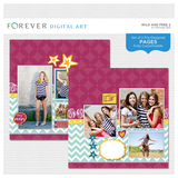 Wild And Free 2 Pre-designed Pages