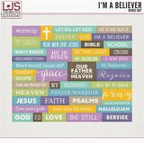 I'm A Believer - Word Art