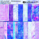 Art Journal - Blossoming Paper Pak
