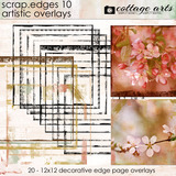 Scrap.edges 10 Artistic Overlays