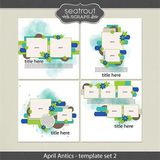 April Antics Template Set 2