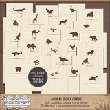 Go Wild Animal Index Cards