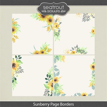 Sunberry Page Borders