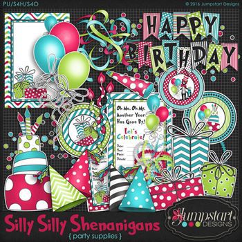 Silly Silly Shenanigans ~ Party Supplies