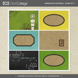 American Football Card Kit 1