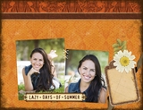 Reminisce Summer 11x8.5 Predesigned Pages