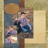 Vintage 12x12 Predesigned Pages