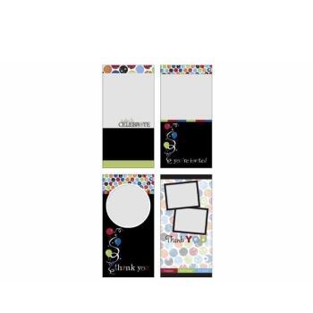 Cheerful Birthday 4x8 Portrait Photo Card Templates For Storybook ...