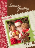 Seasons Greetings 5x7 Portrait Folded Card Templates (Canceled)