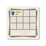Bucket List 12x12 Page Template