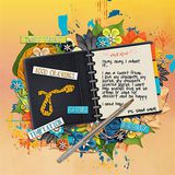 Diet Diary Word Strips