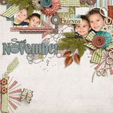 Sweet November Wordart