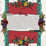 Home For Christmas Embossed Papers