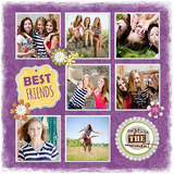 My One And Only BFF Pre-designed Pages