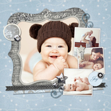 Baby Wishes Pre-designed Pages