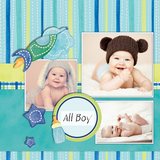 All Boy Pre-designed Pages