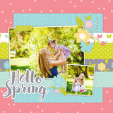 Spring Flower Fields Pages