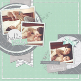 Tiny Blessing 1 Pre-designed Pages