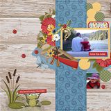 Summer Fun - At The Lake - Word Art