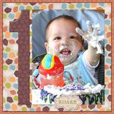 0 - 9 Single Numbers 12x12 Templates