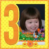 0 - 9 Single Numbers 12x12 Templates