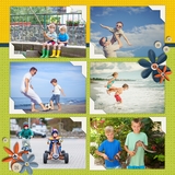 Toys For Boys Pre-designed Pages