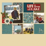 At The Lake Pre-designed Pages