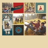 At The Lake Pre-designed Pages