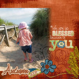 Bountiful Blessings Word Art With Alphasets