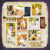 Autumn Breeze Pre-designed Page 1