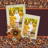 Autumn Splendor Pre-designed Pages