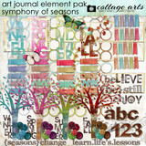 Art Journal – Symphony of Seasons Element Pak